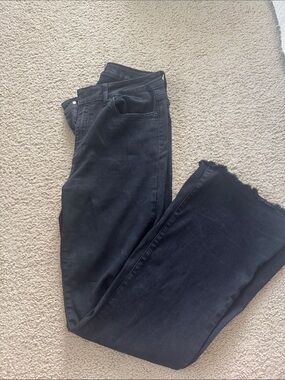 Black Women's High-Rise Straight Jeans